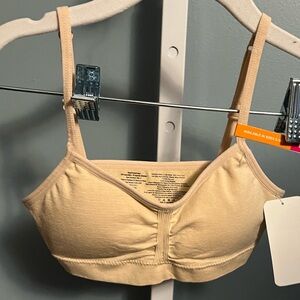 Girls Beige Bralette Small NWT